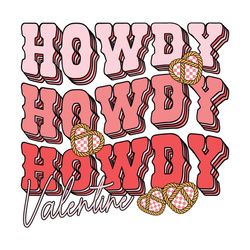 howdy valentine love svg