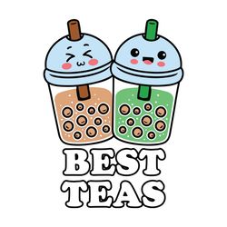 best teas boba pun svg