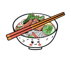 Pho Real Soup er Love SVG