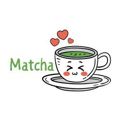 Matcha Love More SVG