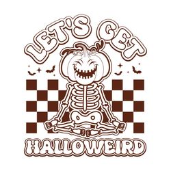 let's get halloweird svg