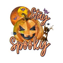 stay spooky png sublimation