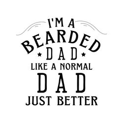 mens bearded dad shirt mens beard humor