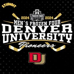 denver university ncaa frozen four mens ice hockey svg