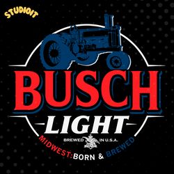 busch light midwest born and brewed svg digital download files
