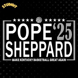 pope sheppard make kentucky basketball great again svg