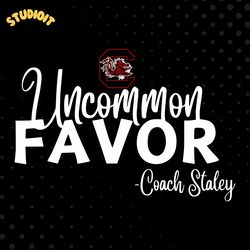 coach staley uncommon favor gamecocks basketball svg