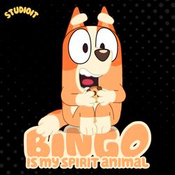 funny bingo is my spirit animal png digital download files