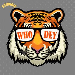who dey tiger png digital download files