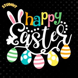 happy easter svg digital download files