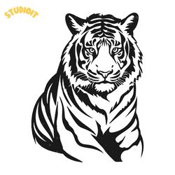 tiger svg file digital download files