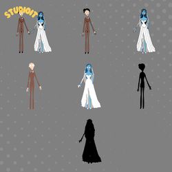 layered svg bundle corpse bride for cricut