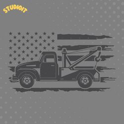 tow truck svg digital download files