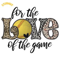 for the love of the game softball digital download files