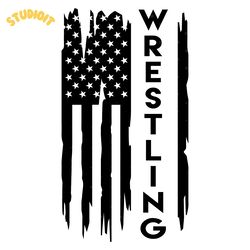 wrestling svg file us flag - wrestling svg