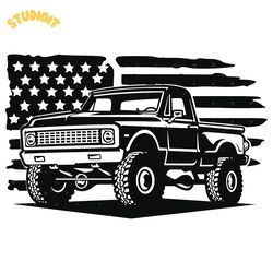 us pick up truck svg digital download files