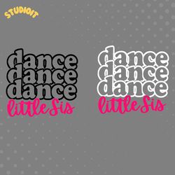 dance sisters svg digital download files