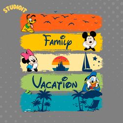 family vacation svg digital download files