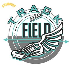 track and field design! eps digital download files