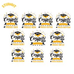 bundle congrats grad svg digital download files