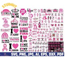 breast cancer awareness svg digital download files