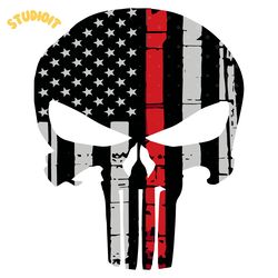 american flag punisher svg digital download files