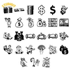 money svg digital download files