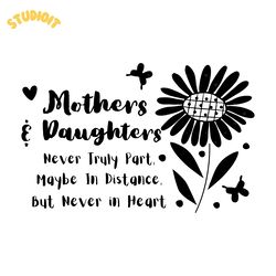 mother svg, mothers and daughters svg, m