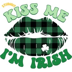 st. patrick's day kiss me i'm irish svg digital download files