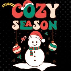 christmas cozy season svg digital download files