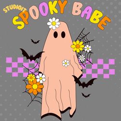 spooky babe svg happy halloween digital download files
