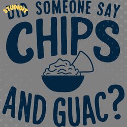 chips and guac mexican party food lover digital download files
