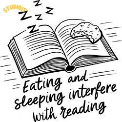 book interrupted by eating and sleeping digital download files