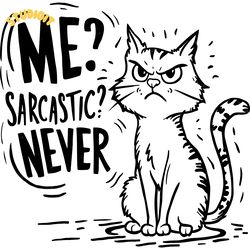 sarcastic grumpy cat attitude digital download files
