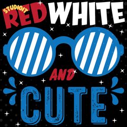red white and cute png digital download files