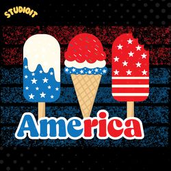 patriotic ice cream sublimation svg digital download files