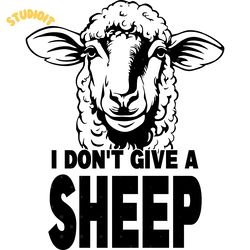 i don't give a sheep farm animal pun digital download files