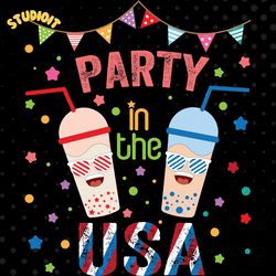 party in the usa svg digital download files