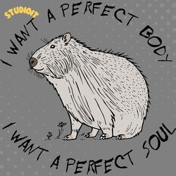 funny capybara meme perfect body digital download files