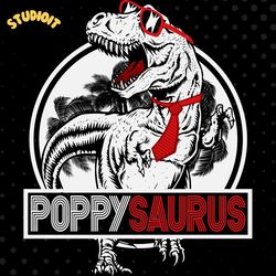 poppysaurus svg digital download files