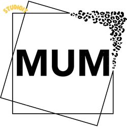 mum leopard frame svg digital download files