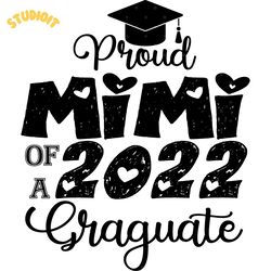 proud mimi of a 2022 graguate svg digital download files