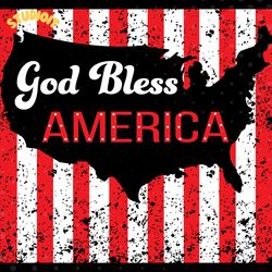 god bless america svg digital download files digital download files