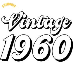 vintage 1960 digital download files