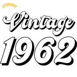 vintage 1962 digital download files