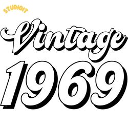 vintage 1969 digital download files