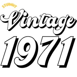 vintage 1971 digital download files