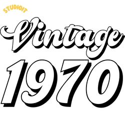 vintage 1970 digital download files