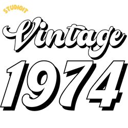 vintage 1974 digital download files