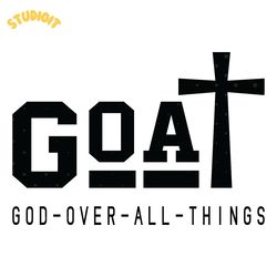 goat god over all things svg digital download files